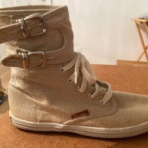 Cocotier canvas woman's shoes, Size 38, Made in France